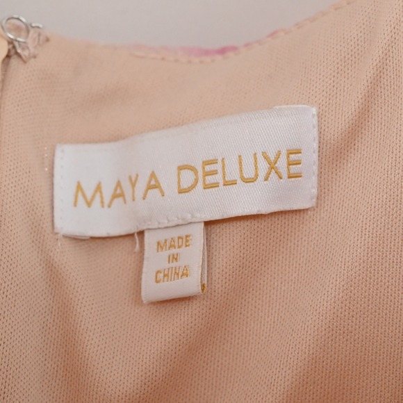 Maya Puff Sleeve Organza Mini Dress Size 8 Pastel Multi Floral Tiered Fairycore - Picture 8 of 15